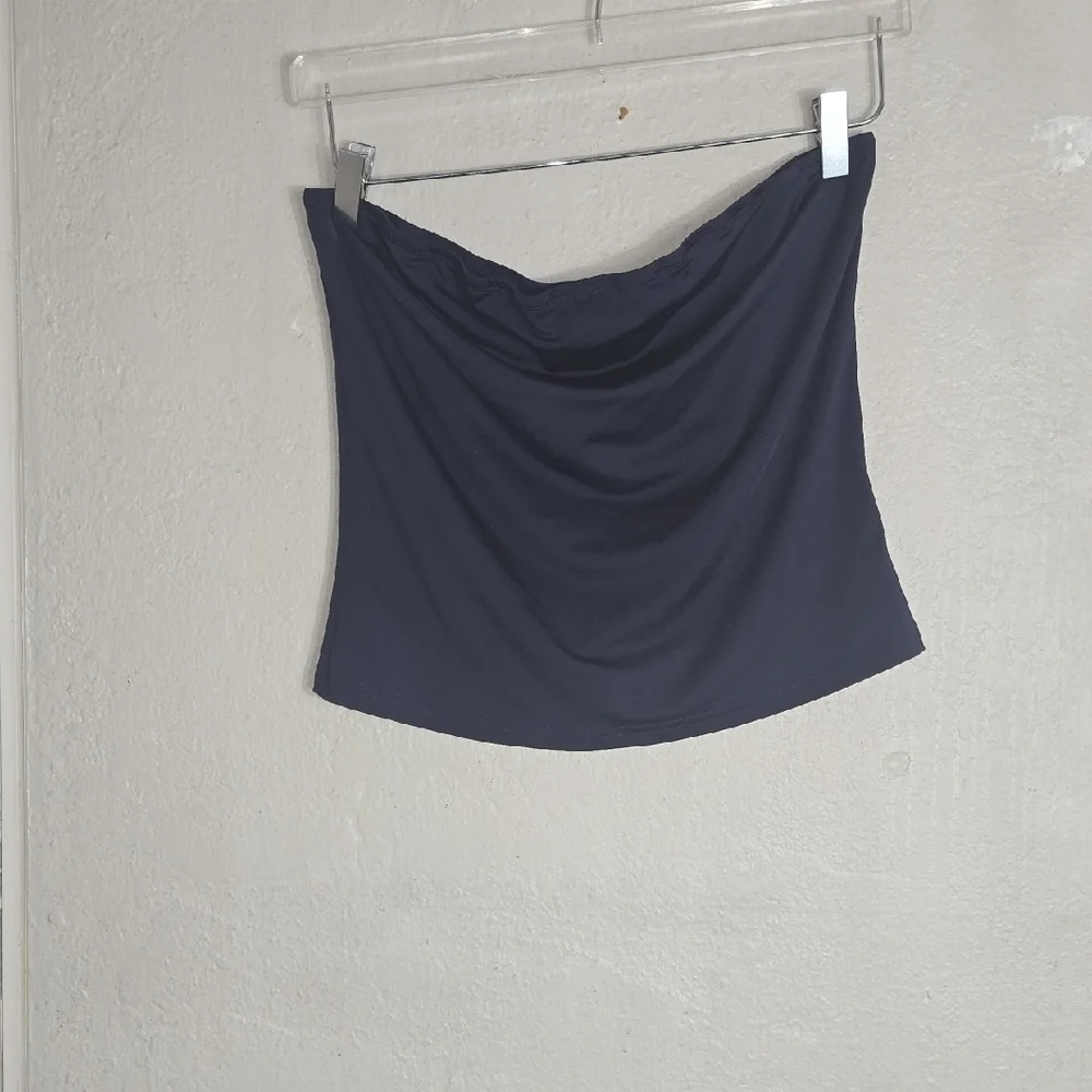 SHEIN Olive Green And Navy Blue Tall XL Tube Top - Picture 1 of 4